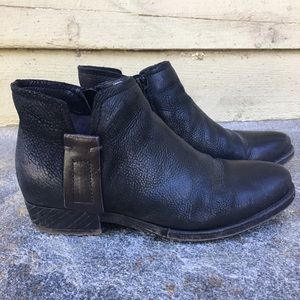 Black ankle boot